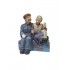 Statueta decorativa, Mos si Baba, Multicolor, 13 cm, 1025DD8