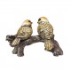 Statueta decorativa, Pasari pe creanga, Gri, 20 cm, 1025DD2 Statueta decorativa, Pasari pe creanga, Gri, 20 cm, 1025DD2