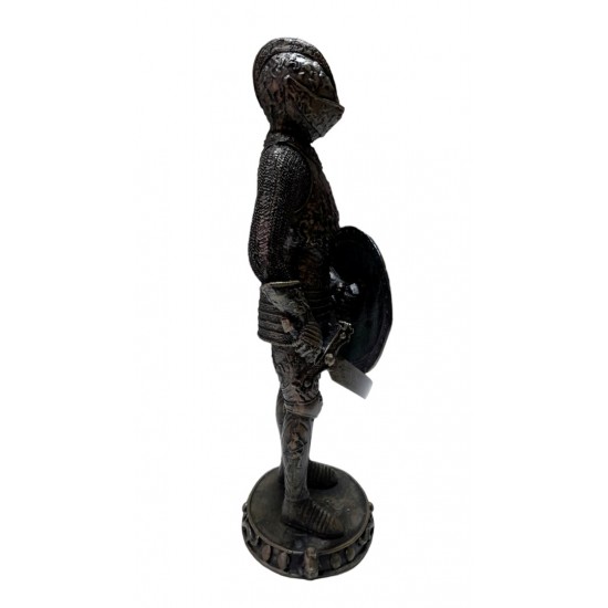 Statueta decorativa, Soldat in armura, 31 cm, J3324-6L Statueta decorativa, Soldat in armura, 31 cm, J3324-6L