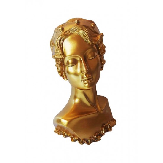 Statueta decorativa, Woman, Auriu, 27 cm, 1025DD Statueta decorativa, Woman, Auriu, 27 cm, 1025DD