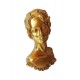Statueta decorativa, Woman, Auriu, 27 cm, 1025DD Statueta decorativa, Woman, Auriu, 27 cm, 1025DD