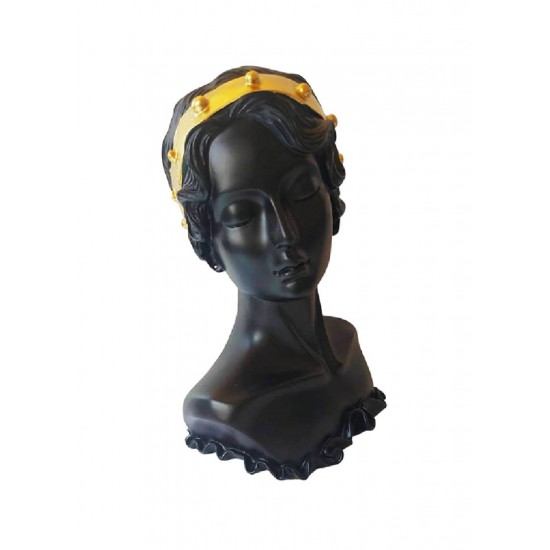 Statueta decorativa, Woman, Negru, 27 cm, 1025DDX Statueta decorativa, Woman, Negru, 27 cm, 1025DDX