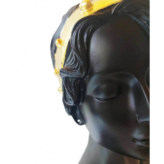 Statueta decorativa, Woman, Negru, 27 cm, 1025DDX Statueta decorativa, Woman, Negru, 27 cm, 1025DDX