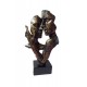 Statueta decorativa cuplu, Passion, Gold, 30 cm, HC648-1 Statueta decorativa cuplu, Passion, Gold, 30 cm, HC648-1