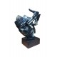 Statueta decorativa masca, Negru-Argintiu, 22 cm, 637CB-2 Statueta decorativa masca, Negru-Argintiu, 22 cm, 637CB-2