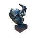 Statueta decorativa masca, Negru-Auriu, 22 cm, 637CB-1 Statueta decorativa masca, Negru-Auriu, 22 cm, 637CB-1