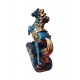Statueta in forma de Cal, Albastru, 26 cm, TT031 Statueta in forma de Cal, Albastru, 26 cm, TT031