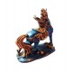 Statueta in forma de Cal, Albastru, 26 cm, TT031 Statueta in forma de Cal, Albastru, 26 cm, TT031