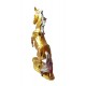 Statueta in forma de Cal, Auriu, 35 cm, TZ543A Statueta in forma de Cal, Auriu, 35 cm, TZ543A