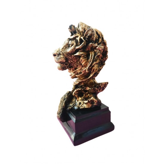 Staueta cap de leu, 30 cm, TD912D-S Staueta cap de leu, 30 cm, TD912D-S