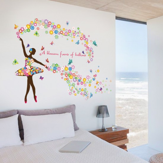Sticker decorativ, A blossom faerie of brilliant, 120 cm, 127STK Sticker decorativ, A blossom faerie of brilliant, 120 cm, 127STK