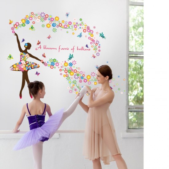 Sticker decorativ, A blossom faerie of brilliant, 120 cm, 127STK Sticker decorativ, A blossom faerie of brilliant, 120 cm, 127STK