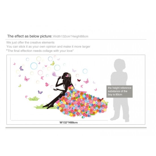 Sticker decorativ Baloane,multicolor 132 cm Sticker decorativ Baloane,multicolor 132 cm