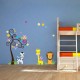 Sticker decorativ Copacelul cu animale,multicolor 120 cm,103STK Sticker decorativ Copacelul cu animale,multicolor 120 cm,103STK