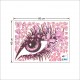 Sticker decorativ, Eye 135 cm, 138STK Sticker decorativ, Eye 135 cm, 138STK
