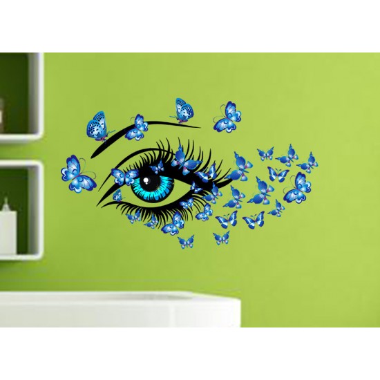 Sticker decorativ, Eye blue 80 cm, 150STK Sticker decorativ, Eye blue 80 cm, 150STK