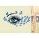 Sticker decorativ, Eye blue 80 cm, 150STK Sticker decorativ, Eye blue 80 cm, 150STK