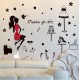 Sticker decorativ, Fashion girl 105cm, 156STK Sticker decorativ, Fashion girl 105cm, 156STK