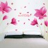 Sticker decorativ, Flori roz, 215 cm, 91STK