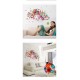 Sticker decorativ, Girl butterfly flowers 85 cm, 152STK Sticker decorativ, Girl butterfly flowers 85 cm, 152STK