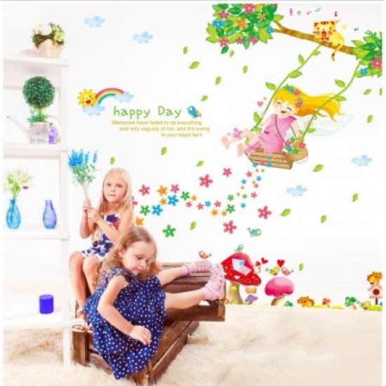 Sticker decorativ, Happy day 110 cm, 145STK Sticker decorativ, Happy day 110 cm, 145STK