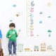 Sticker decorativ, Masuratoare cu animalute 125 cm, 142STK Sticker decorativ, Masuratoare cu animalute 125 cm, 142STK