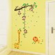 Sticker decorativ, Masuratoare cu animalute, 150 cm, 90STK Sticker decorativ, Masuratoare cu animalute, 150 cm, 90STK
