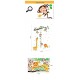 Sticker decorativ, Masuratoare cu animalute, 150 cm, 90STK Sticker decorativ, Masuratoare cu animalute, 150 cm, 90STK