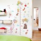 Sticker decorativ, Masuratoare cu animalute, 155 cm, 85STK Sticker decorativ, Masuratoare cu animalute, 155 cm, 85STK
