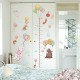 Sticker decorativ, Masuratoare cu animalute, 155 cm, 85STK Sticker decorativ, Masuratoare cu animalute, 155 cm, 85STK