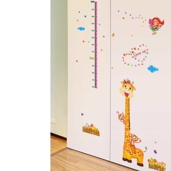 Sticker decorativ, Masuratoare cu animalute, 156 cm, 87STK Sticker decorativ, Masuratoare cu animalute, 156 cm, 87STK
