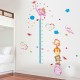 Sticker decorativ, Masuratoare cu animalute, 176 cm, 86STK Sticker decorativ, Masuratoare cu animalute, 176 cm, 86STK