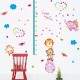 Sticker decorativ, Masuratoare cu animalute, 176 cm, 86STK Sticker decorativ, Masuratoare cu animalute, 176 cm, 86STK