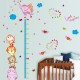 Sticker decorativ, Masuratoare cu animalute, 176 cm, 86STK Sticker decorativ, Masuratoare cu animalute, 176 cm, 86STK
