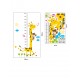 Sticker decorativ, Masuratoare cu animalute 180 cm, 131STK Sticker decorativ, Masuratoare cu animalute 180 cm, 131STK