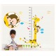 Sticker decorativ, Masuratoare cu animalute 180 cm, 131STK Sticker decorativ, Masuratoare cu animalute 180 cm, 131STK