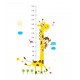 Sticker decorativ, Masuratoare cu animalute 180 cm, 131STK Sticker decorativ, Masuratoare cu animalute 180 cm, 131STK