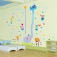 Sticker decorativ, Masuratoare cu animalute, 192 cm, 83STK Sticker decorativ, Masuratoare cu animalute, 192 cm, 83STK