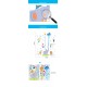 Sticker decorativ, Masuratoare cu animalute, 192 cm, 83STK Sticker decorativ, Masuratoare cu animalute, 192 cm, 83STK