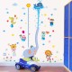 Sticker decorativ, Masuratoare cu animalute, 192 cm, 83STK Sticker decorativ, Masuratoare cu animalute, 192 cm, 83STK