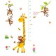 Sticker decorativ Masuratoare cu animalute,galben 145 cm, 54STK Sticker decorativ Masuratoare cu animalute,galben 145 cm, 54STK