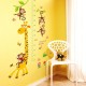 Sticker decorativ Masuratoare cu animalute,galben 145 cm, 54STK Sticker decorativ Masuratoare cu animalute,galben 145 cm, 54STK