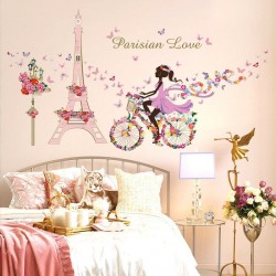 Sticker decorativ, Parisian Love 145 cm, 157STK Sticker decorativ, Parisian Love 145 cm, 157STK