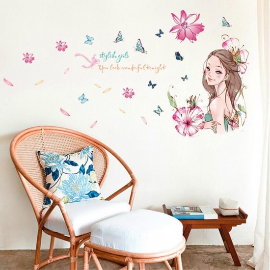 Sticker decorativ, Stylish girls 118 cm, 155STK Sticker decorativ, Stylish girls 118 cm, 155STK