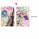 Sticker decorativ, copacel cu animalute 180 cm, 57STK Sticker decorativ, copacel cu animalute 180 cm, 57STK