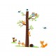 Sticker decorativ, copacelu cu animalutele padurii 185 cm, 78STK Sticker decorativ, copacelu cu animalutele padurii 185 cm, 78STK