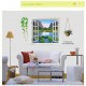 Sticker decorativ, fereastra deschisa spre padure 110 cm, 113STK Sticker decorativ, fereastra deschisa spre padure 110 cm, 113STK