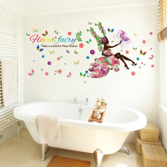 Sticker decorativ, flower fairy 170 cm, 71STK Sticker decorativ, flower fairy 170 cm, 71STK