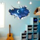 Sticker decorativ, gaura in perete, privire spre cer 90 cm, 125STK Sticker decorativ, gaura in perete, privire spre cer 90 cm, 125STK