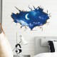Sticker decorativ, gaura in perete, privire spre cer 90 cm, 125STK Sticker decorativ, gaura in perete, privire spre cer 90 cm, 125STK